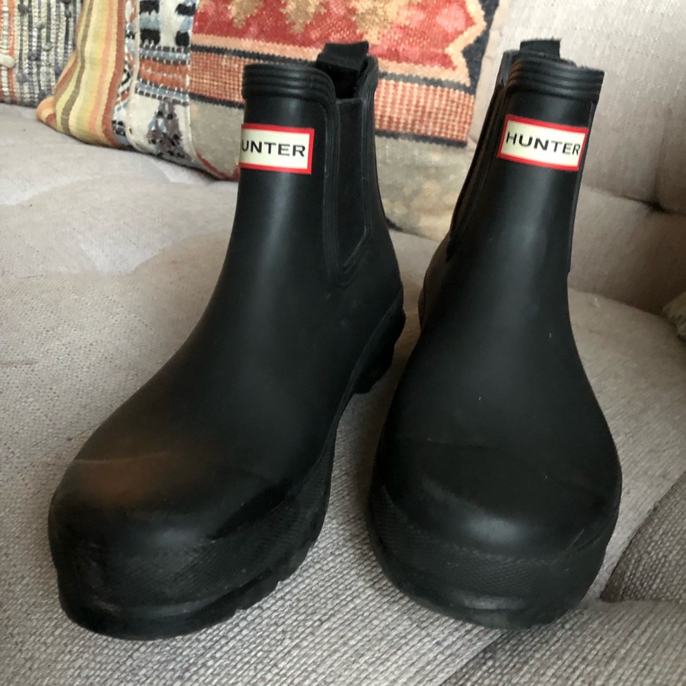 Short Hunter Boots Size 9
